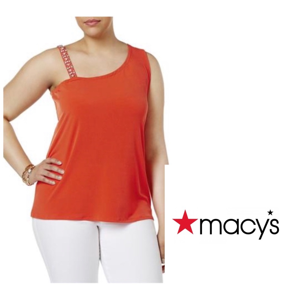INC Macy’s Tropic Heat Crystal Top